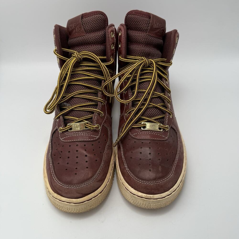 Nike Air Force 1 High '07 LV8 WB 'Red Sail' Men's 8.5 Boot Sneakers 882096-600 - Picture 5 of 9